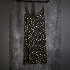 Victoria's Secret Black Floral Lace Dress